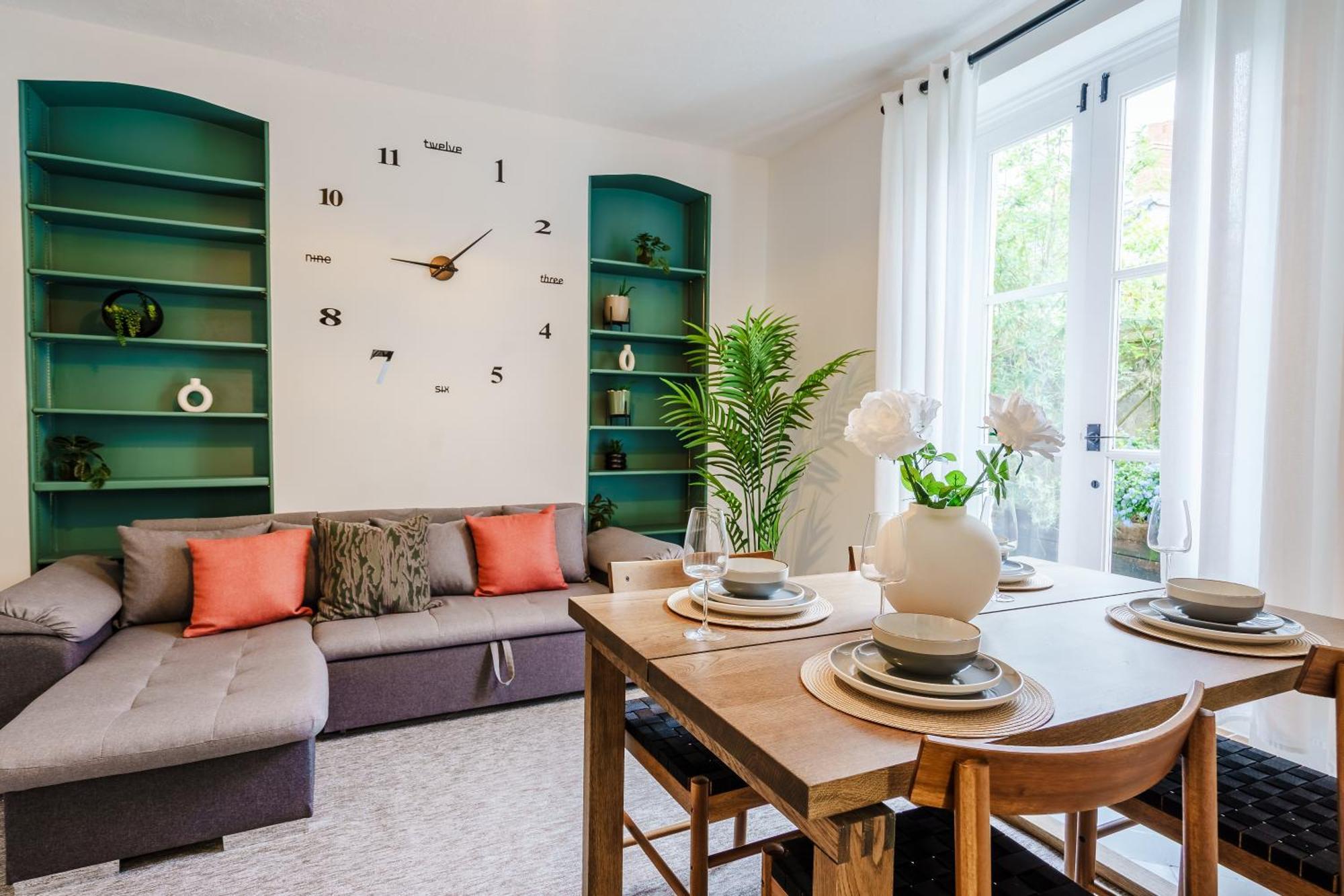 Inspohome Pontcanna Haven 2-bed House Garden Netflix Games Freeparking