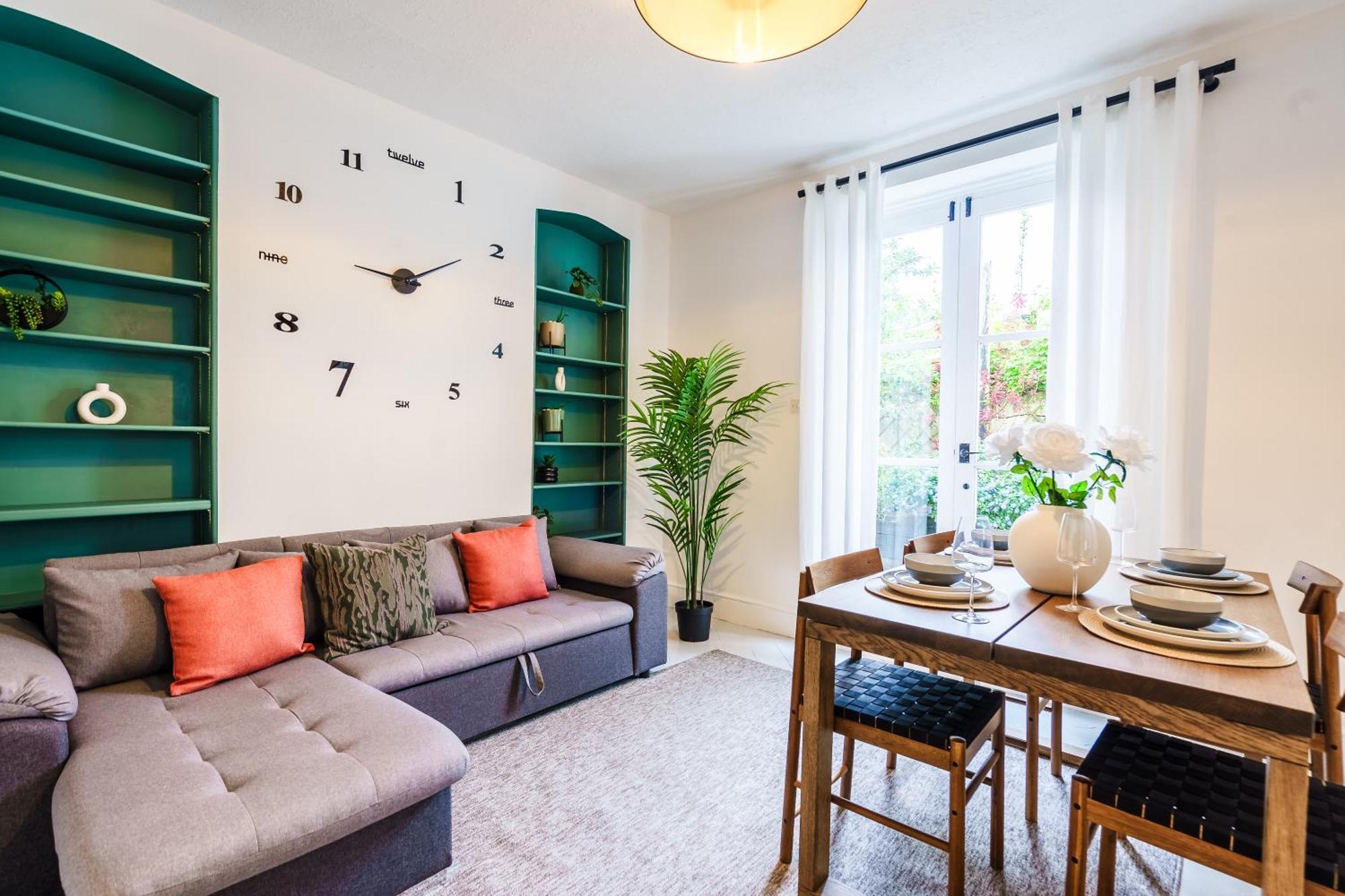 Inspohome Pontcanna Haven 2-bed House Garden Netflix Games Freeparking Ferienhaus